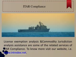 ITAR Compliance