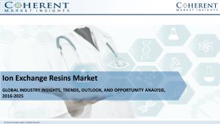 Ion Exchange Resins Market - Global Industry Insights, Trends, Outlook, and Opportunity Analysis, 2016–2024