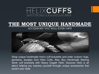 Men's accessories and cuff bracelets