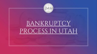 Bankruptcy Process in Salt Lake City Utah