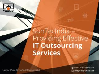 SunTec India - IT Outsourcing Company