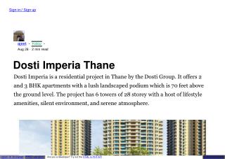 dosti imperia in thane