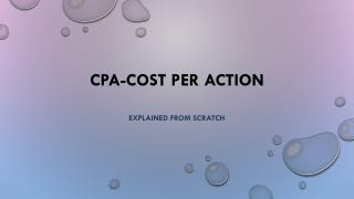 Cpa explained from scratch
