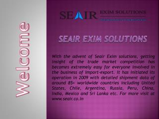 Find Right Ways Export Data India with SeAir