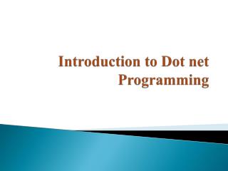 Dot Net Training in Jaipur