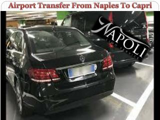 Airport Transfer from Naples to Capri