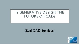 Is generative design the future of CAD?