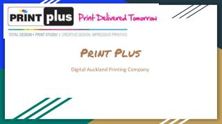 Printing Services Auckland