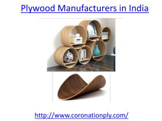 Find the best plywood manufacturers in india