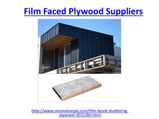 Hire the best film faced plywood suppliers in Haryana