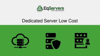Dedicated Server Low Cost