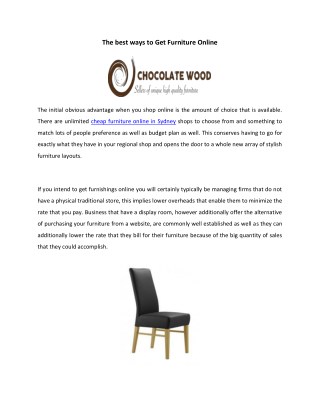 chocolatewood Online Presentations Channel