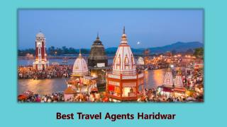 Approach an Expert Travel Agent to Visit Haridwar Extensively