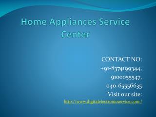 Home Appliances Service Center