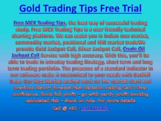 Free MCX Trading Tips, Crude Oil Jackpot Call Service with high Profit