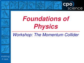 Foundations of Physics