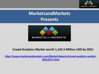 Crowd Analytics Market Size and Growth Rate, 2014–2021 (USD Million )