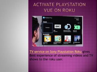 PLAYSTATION ON ROKU