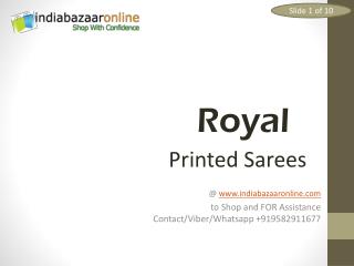 Printed designs Sarees color pattern Sarees