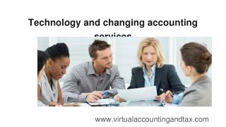 Technology and changing accounting services