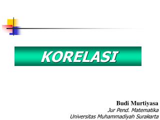 KORELASI