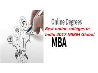 Best online colleges in India 2017 in Best Service