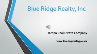 Blue Ridge Realty, Real Estate Company in North Georgia