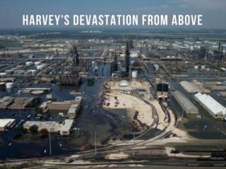Harvey's Damage Viewed From Above