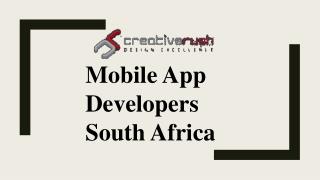 Mobile App Developers South Africa