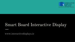 Smart board interactive whiteboard