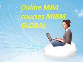 The Online MBA courses in Noida