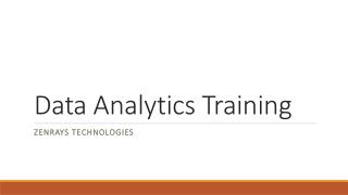 Data Analytics Training Bangalore