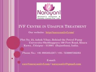 IVF Centre in Udaipur Treatment