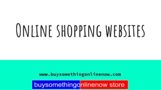 online shopping websites
