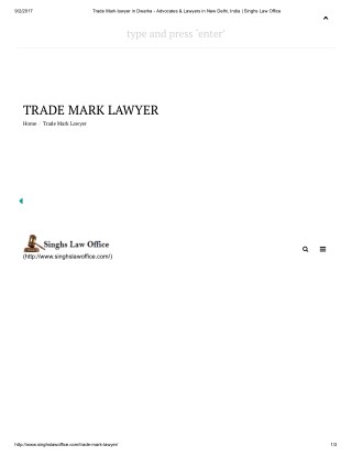 Best Trade Mark Lawyer