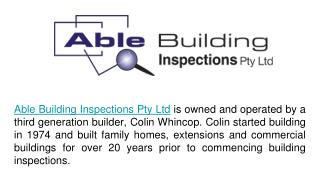 Expert in building and pest inspection Gold Coast