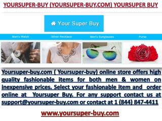 Yoursuper-buy.com 4 South Orange Ave. # 253 South Orange