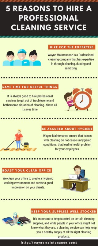 5 Reasons to Hire a Professional Cleaning Service