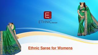 Buy Ethnic saree for womens