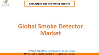 Global Smoke Detector Market Size