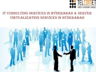 IT Consulting Services in Hyderabad
