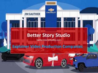 Hire Professional Explainer Video Production Companies