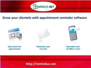Affordable appointment reminders software