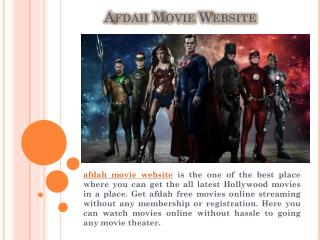 Afdah Movie Website