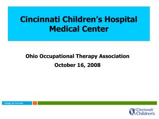 Cincinnati Children’s Hospital Medical Center