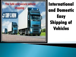 Get Cost Effective Vehicle Shipping