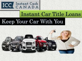 Instant Car Title Loans