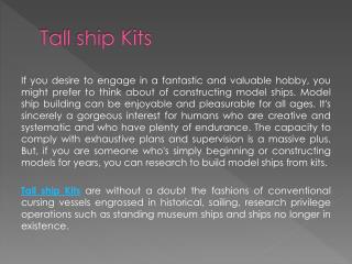 Tall ship Kits