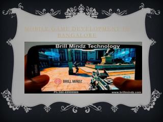 Mobile Game Development Companies In Bangalore