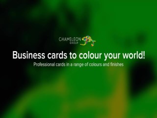 Business cards to colour your world!